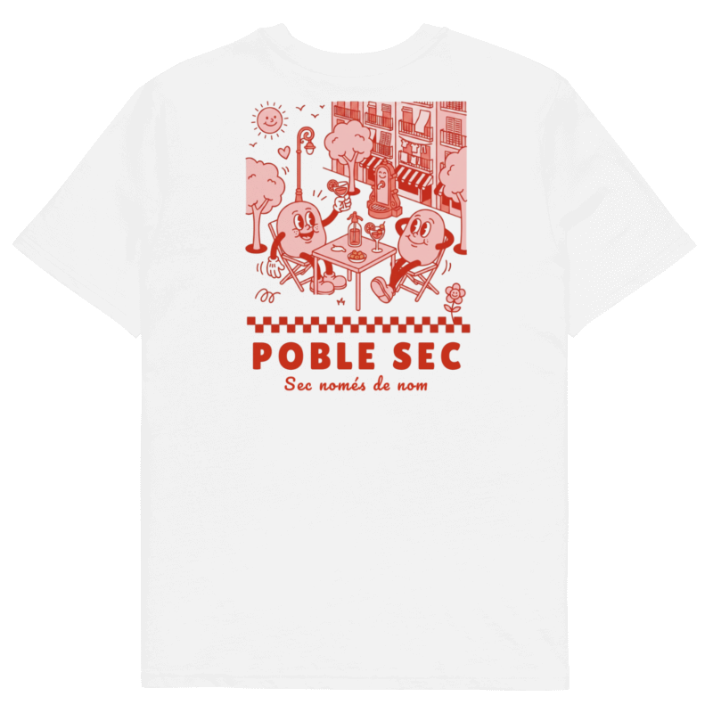 Poble Sec organic cotton T-shirt