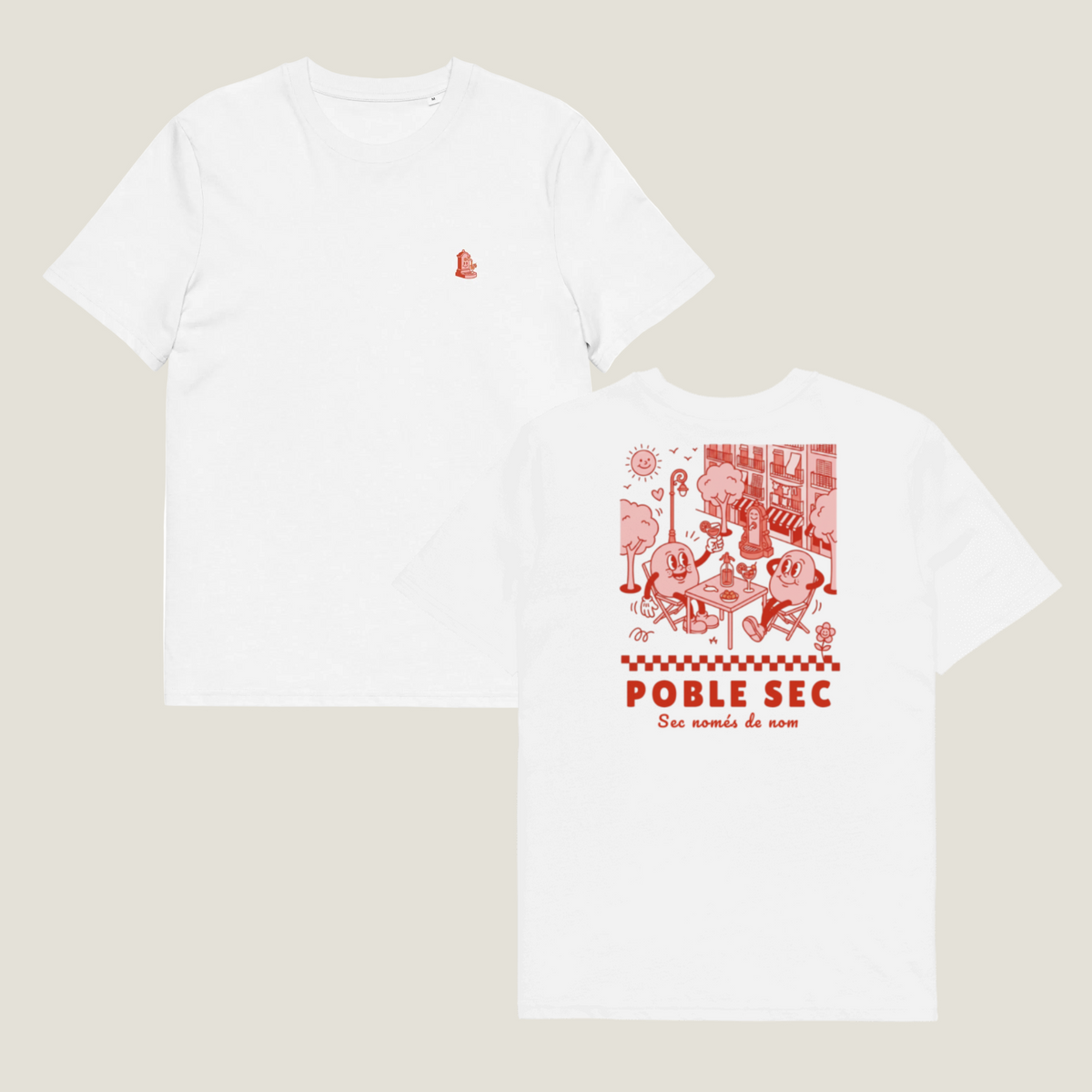 Poble Sec organic cotton T-shirt