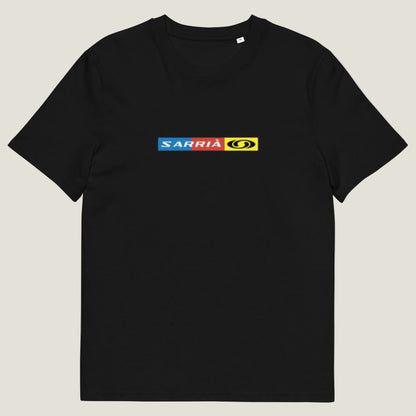 Black Sarrià T-shirt product mockup